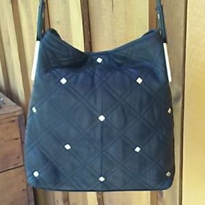 Steve Madden Black Gold Bucket Purse